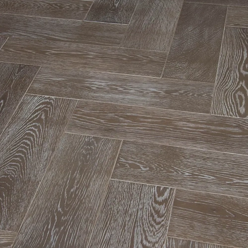 ДУБ НАТУР СОСТАРЕННЫЙ ВЫБЕЛЕННЫЙ ИНЖЕНЕРНАЯ ДОСКА LAB ARTE АНГЛИЙСКАЯ ЁЛКА ANGLE для пола